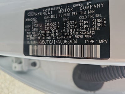 2022 Hyundai Tucson Hybrid SEL Convenience