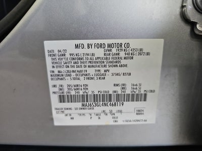 2022 Ford EcoSport SE