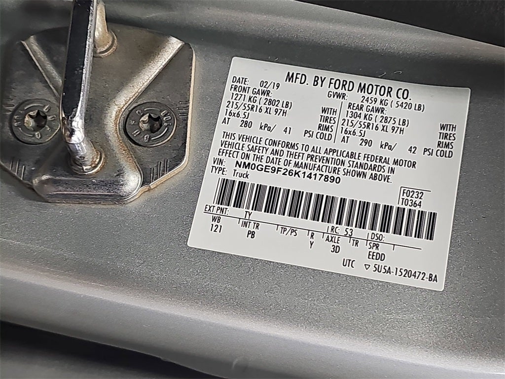 2019 Ford Transit Connect XLT