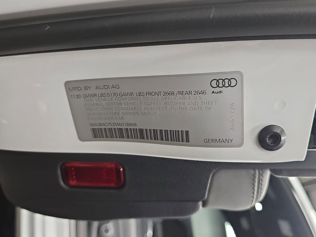 2021 Audi S5 Sportback Prestige quattro