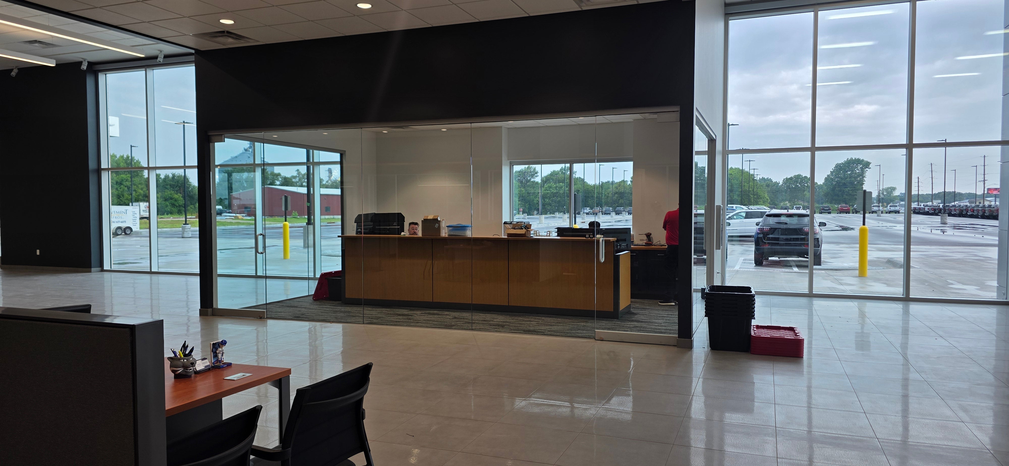 Sales manager at the new Flint Hills CDJR location