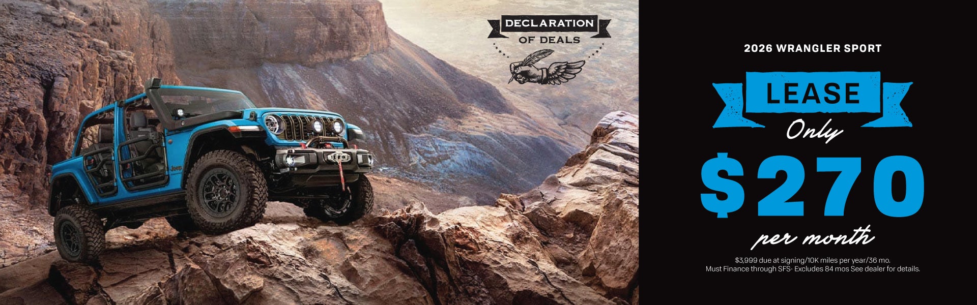 $270/month Lease Deal