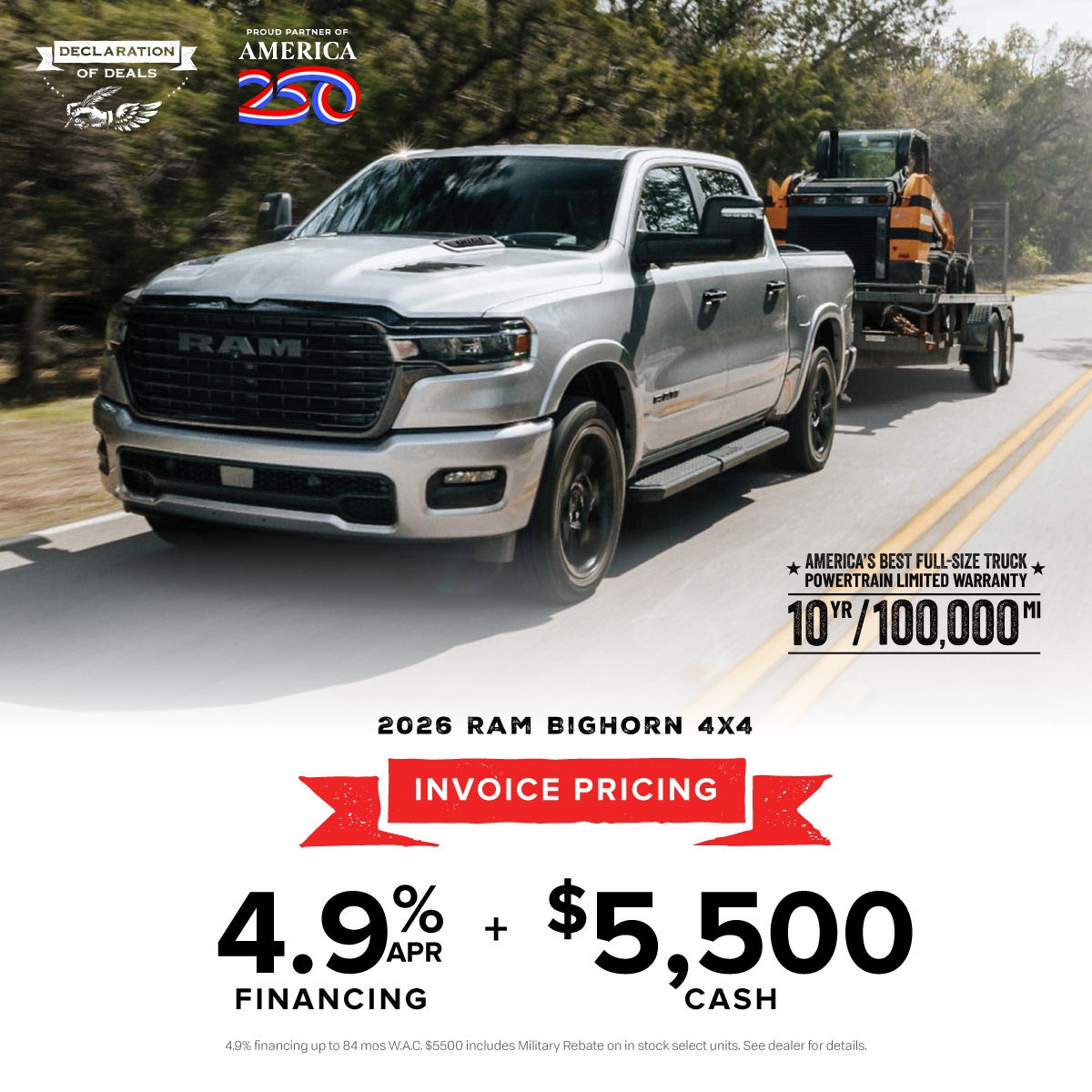 Ram 1500 Financing Offer